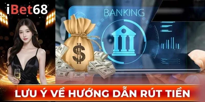 Lưu ý khi thực hiện hướng dẫn rút tiền IBET68